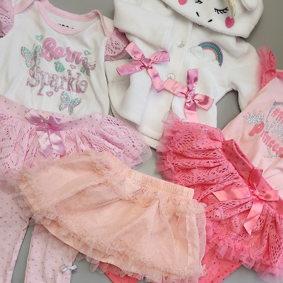 Other - 80s Inspired Legging Sets And Unicorn Jacket Bundle
